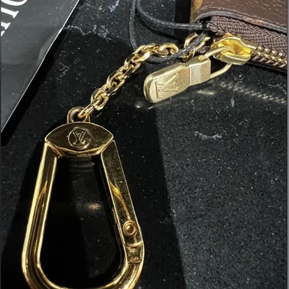 Monogram Key Coin Pouch - Picture 5 of 10